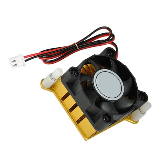 Aluminium Heatsink DC5V 12V 40mm 40x40x10mm Fan for Northbridge Chipset and Small Device Cooling