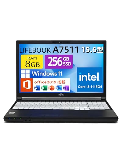 Amazon.co.jp: 【整備済み品】富士通 ノートパソコン LIFEBOOK A7511