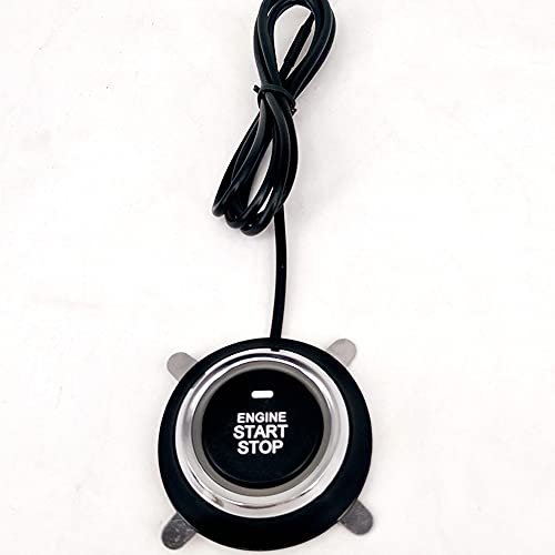 Eryue Car Start System, 9Pcs Car Suv Switch Keyless Entry Engine Start Alarm System Push Button Remote Starter Stop Auto Anti-Theft System thumb #3