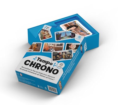 Tempo Chrono Histoire de France (2nde Ed): Jeu de chronologie 7 ans et +