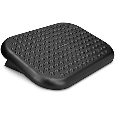 Navaris Reposapiés de oficina ajustable con efecto masaje Cover