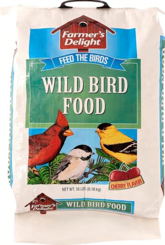 Image of Wagner's 53006 Farmer's Delight Wild Bird Food with Cherry Flavor, 18-Pound Bag