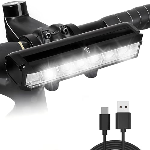 Fahrradlicht 1400 Lumen Superhelle LED 4000mah USB wiederaufladbare...