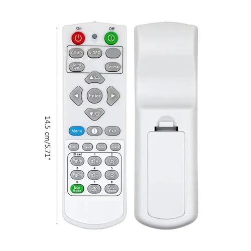 Télécommande pour projecteurs PA502S Q-3101 accessoire de rechange noir