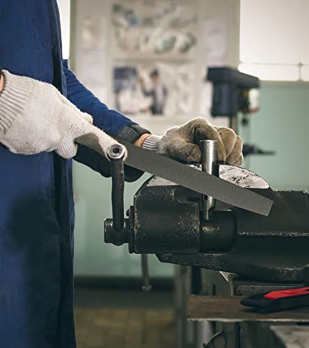 Difflife 10'' Needle File Flat File Handles, Hardened Alloy Strength Steel #TOP4