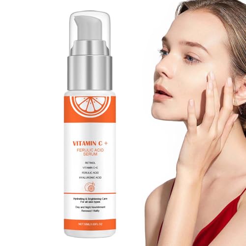 Crema Facial Hidratante e Iluminadora para Unificar el Tono de Piel - Hidratante Nocturno Natural 50ml,Productos De Belleza Para Antes Del Maquillaje En Casa O Exterior En Verano