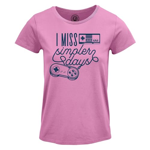 T-shirt femme nostalgie jeux vidéo d'enfance et ambiance arcade