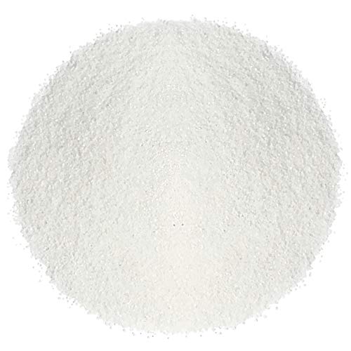 Gravier de silice blanc 2kg pour décoration et aquarium