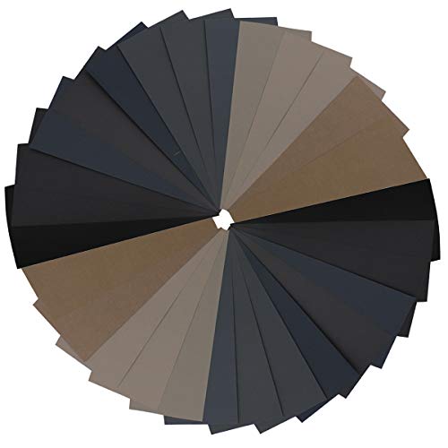 ๐ Flash Sale VIBRATITE 48 Pieces Wet Dry Sandpaper Fine Grit 320 to 10000 Grit Sand Paper Sheets with Sanding Block 9ั
3.6 Inch Sanding Sheets for Automotive Car Metal Polishing Finishing ๐ Flash Sale VIBRATITE 48 Pieces Wet Dry Sandpaper Fine Grit 320 to 10000 Grit Sand Paper Sheets with Sanding Block 9ั
3.6 Inch Sanding Sheets for Automotive Car Metal Polishing Finishing