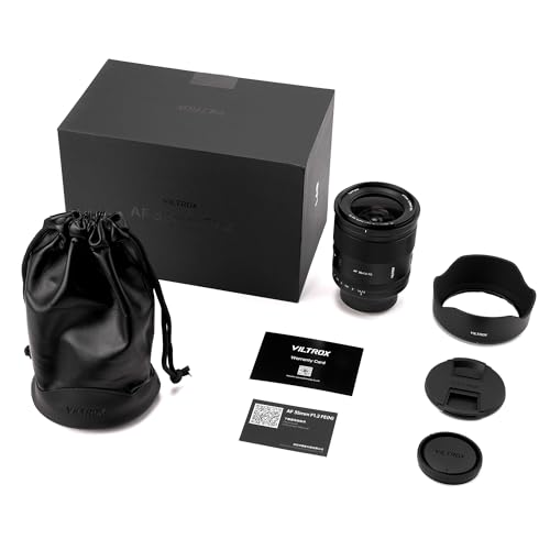 Image of VILTROX 35mm f /1.2 FE (N), AF 35mm F1.2 LAB FE Lens for Sony e Mount with No LCD, Full Frame F1.2 Prime Lens for Sony E-Mount A7RⅤZVE1 A7CR A7CII a7Ⅲ a7RⅢ a7Ⅳ a6600 ZV-E10 FX30 a7RⅣ