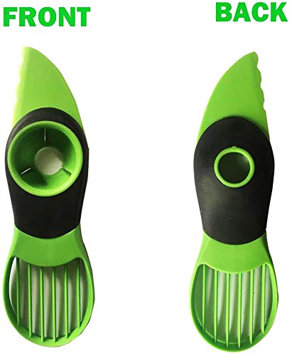 Ortarco Avocado Cutter 3 in 1 Avocado Slicer Avocado Peeler Fruit Peeler Kitchen Tools - Thumbnail 6
