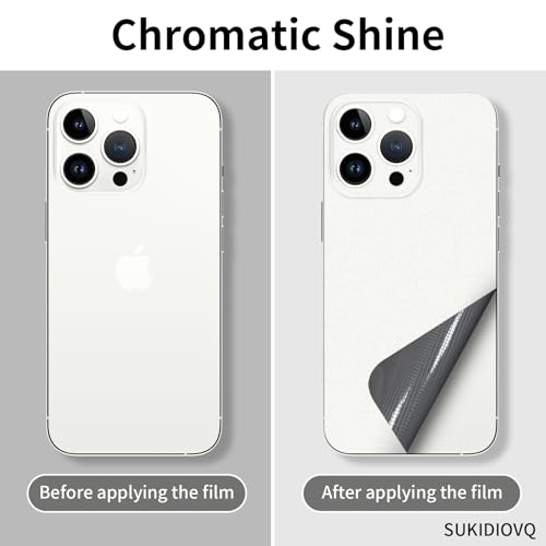 Autocollant vinyle iPhone 16 Pro Max 3M ajustement précis couleur titane