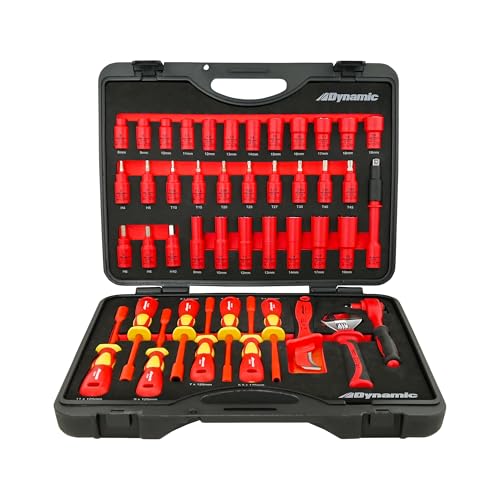 44-Piece VDE Insulated Electrician Tool Set