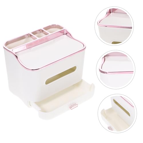 Housse boîte à mouchoirs multi-usages pour vide-poche de bureau - 3