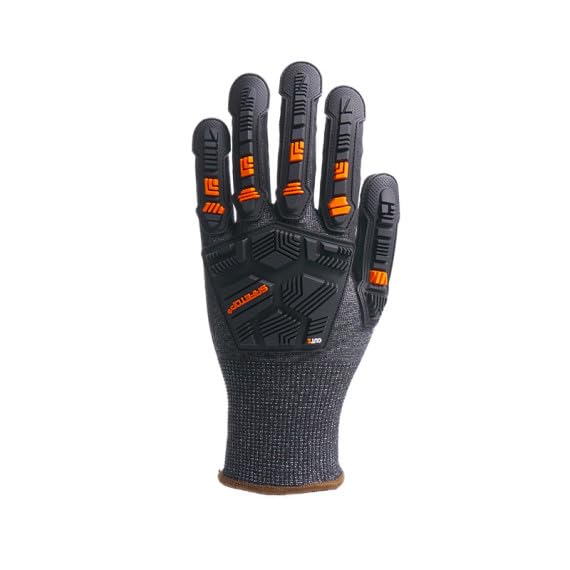 Sekureco Guante anti impacto con palma nitrilo NITIMPACT negro
