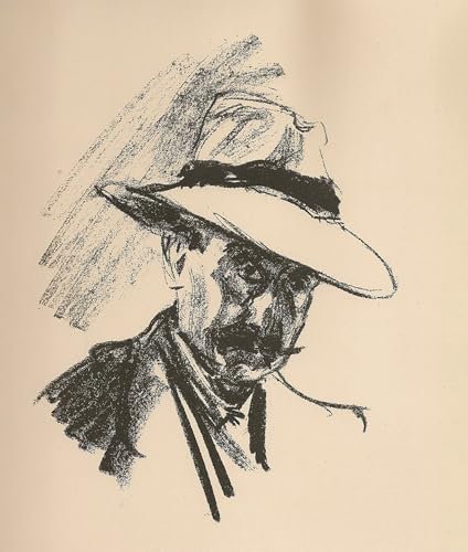 Max Liebermann Autoportrait Impression Sur Toile 60x90cm Tableaux Décoration