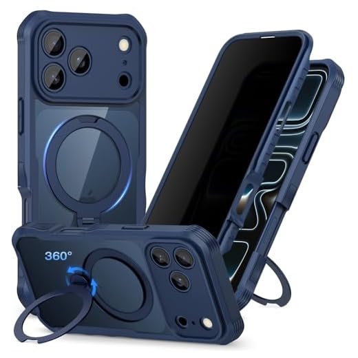 CENHUFO Privacy Case for iPhone 17 Pro Max