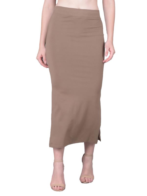 Image of Comfort Lady Women Cotton Blend Saree Shapewear /Saree Shapers Underskirt /Saree Petticoat