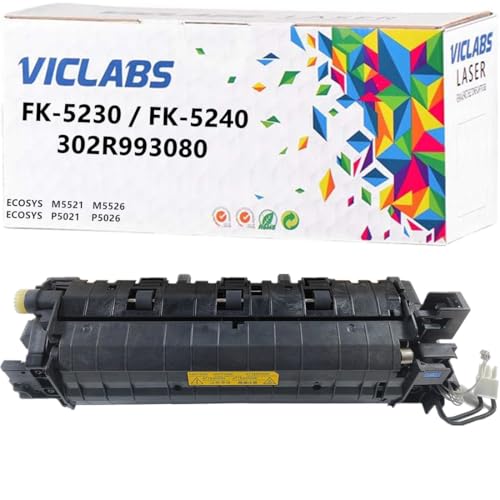 VICLABS FK-5230 FK-5240 fuser Unit Replacement for Kyocera FK-5230 FK-5240 302R993080 fuser Unit for use in Kyocera ECOSYS M5521 M5526 P5021 P5026 Printers,110V (1- Pack)