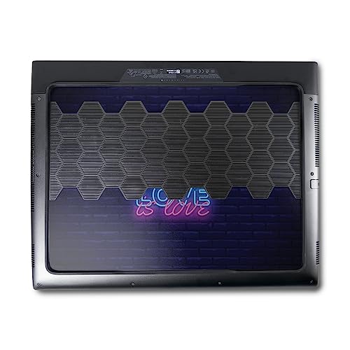 Image of MightySkins Skin Compatible with Alienware M18 R1 (2023) Full Wrap Kit - Love is Love | Protective, Durable, and Unique Vinyl Decal wrap Cover | Easy to Apply & Change Styles | Made in The USA