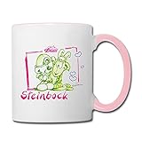 Farblich abgesetzte Henkel und Tassenrand bringen Farbe ins Spiel. Und auf den Frühstückstisch, ins Büro, ins Lehrerzimmer und auch sonst überallhin. Keine Chance für trübe Tassen dank kratzfestem und UV-beständigem Druck.