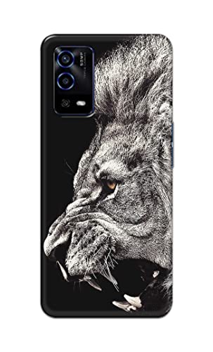 Image of Roaring Lion Hard Back Case Cover for Oppo A55 Back Cover -(J5) VNS2225