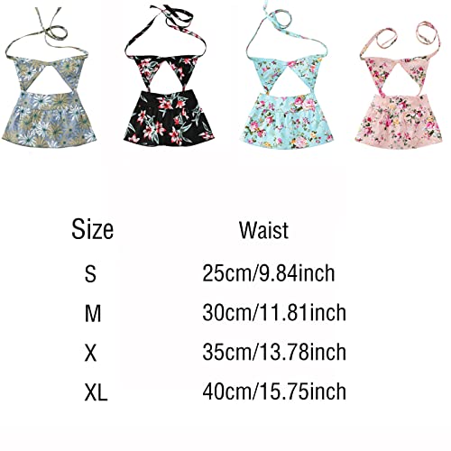 Generisch Hundekleidung Haustier, Hunde-Bikini-Badeanzug Haustier-Bikini-Schwimmkleid-Welpen-Badeanzug Stilvoller Strand-Badeanzug Hundezubehör Onlineshop Bequemes Hundemantel