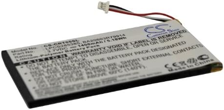 Rechargeable battery for Creative Zen Vision M (60GB) 1400mAh Li-Polymer