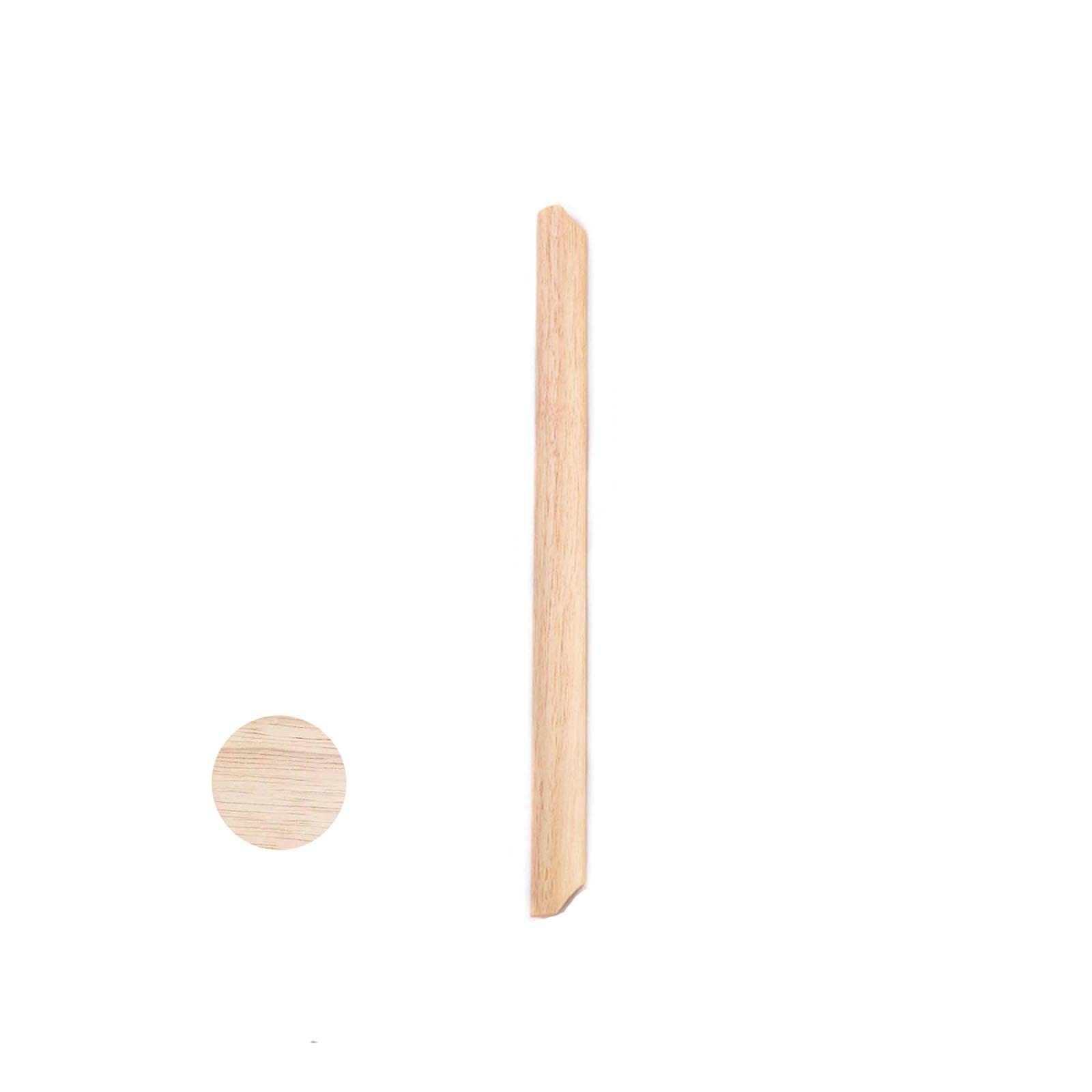 Pomelli per cassetti in legno di faggio, per mobili, porte, armadi, armadi, maniglie a forma di fiocco in legno di gomma (90 mm)