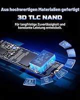 Acer Predator GM7 512GB M.2 NVMe SSD PCIe 4.0 - Lesegeschwindigkeit bis zu 7400 MB/s - Professionelle Interne Festplatte - Gaming Speicher Kompatibel mit PC, Laptop & PS5 – Ansicht 8