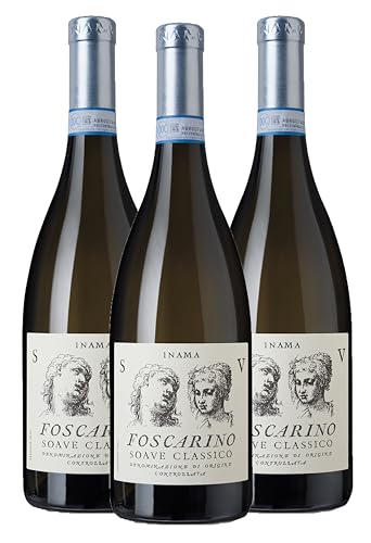 INAMA FOSCARINO SOAVE CLASSICO WEIßWEIN TROCKEN [ 3 Flaschen x 750mℓ ] (2021)