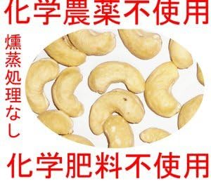 プレミアム カシューナッツ 生 無塩 全国どこでも送料無料 Imo認定品 業務用1kg 無添加無漂白 化学農薬 非燻蒸 不使用栽培 チャック付 化学肥料