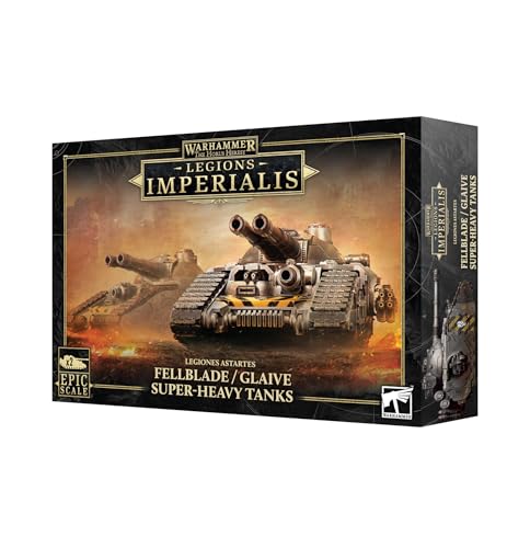 Tanques superpesados Fellblade para juego Legions Imperialis