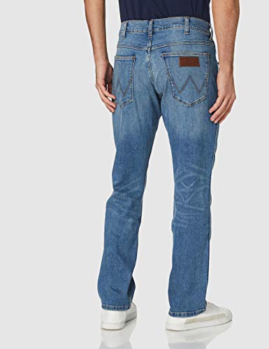 Wrangler Herren Greensboro Jeans, Blue Fever, 30W / 34L