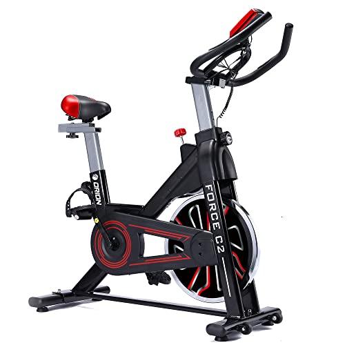 Orion Force C2 Speedracer Cycle für zuhause mit LCD-Bildschirm, horizontal und vertikal verstellbarem Sattel, einstellbarem Widerstand, maximales Benutzergewicht 100 kg Cover