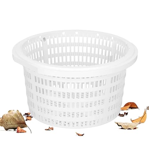 Tuxxjzm Cesta de filtro para piscina, cesta de repuesto para skimmer, eficaz de alto rendimiento, para hojas y suciedad