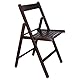 Mueblear 19016 Klappstuhl aus Holz, 43 x 46 x 79 cm Wenge