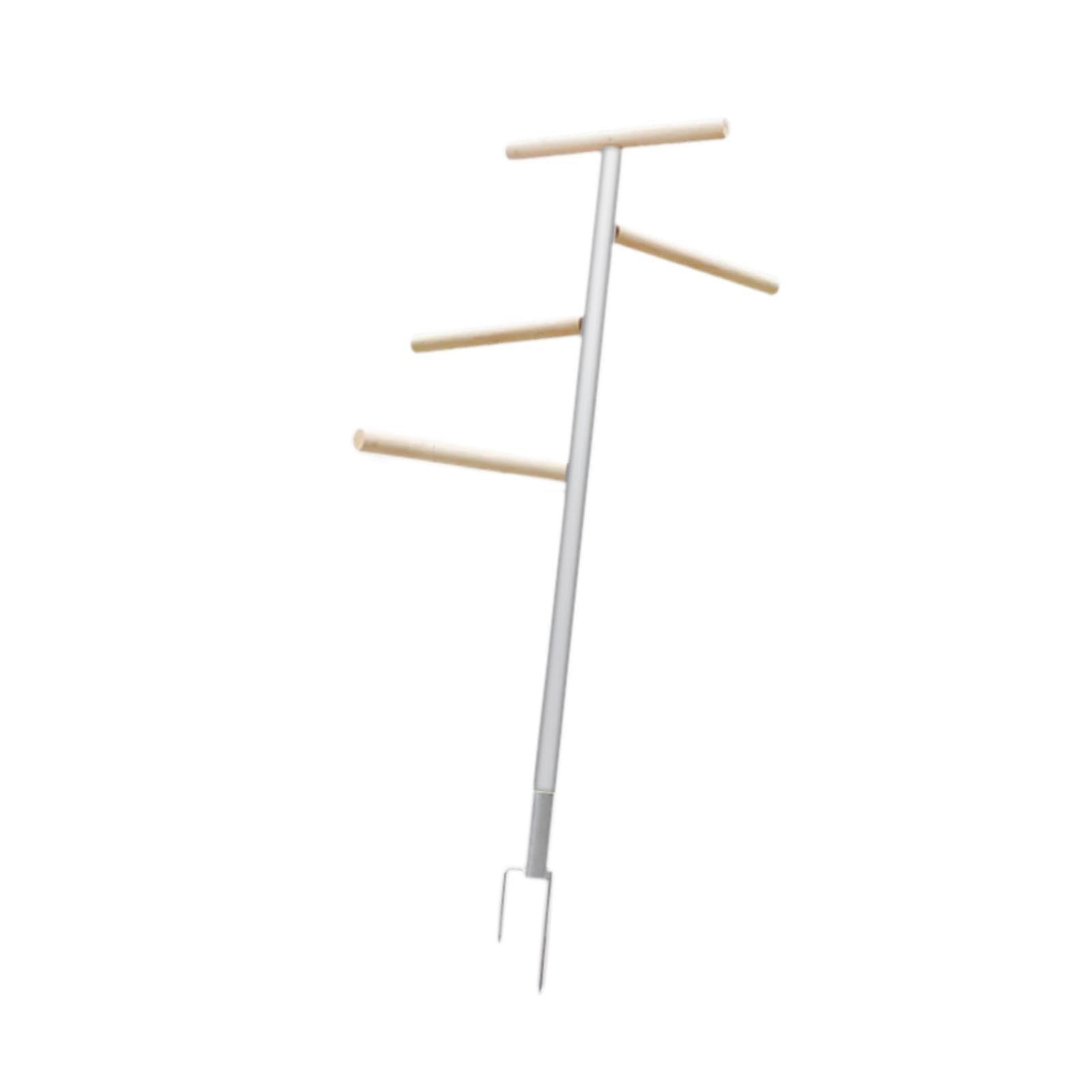 Criadora de guacamayos para Pollitos, gallinas Grandes, Perchas para Pollos, Barra de Descanso, Soporte para Madera para Pollitos, Percha, Soporte Entrenamiento para Aves, Experiencia