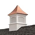Good Directions Southington Vinyl Cupola with Copper Roof, 30" x 50"