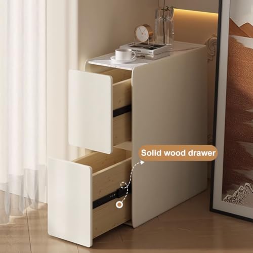 Table de chevet avec tiroir pour optimiser une petite chambre - 3