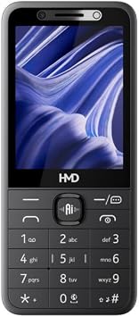 HMD Nokia 215 2Gen 4G Dual SIM Phone, Black