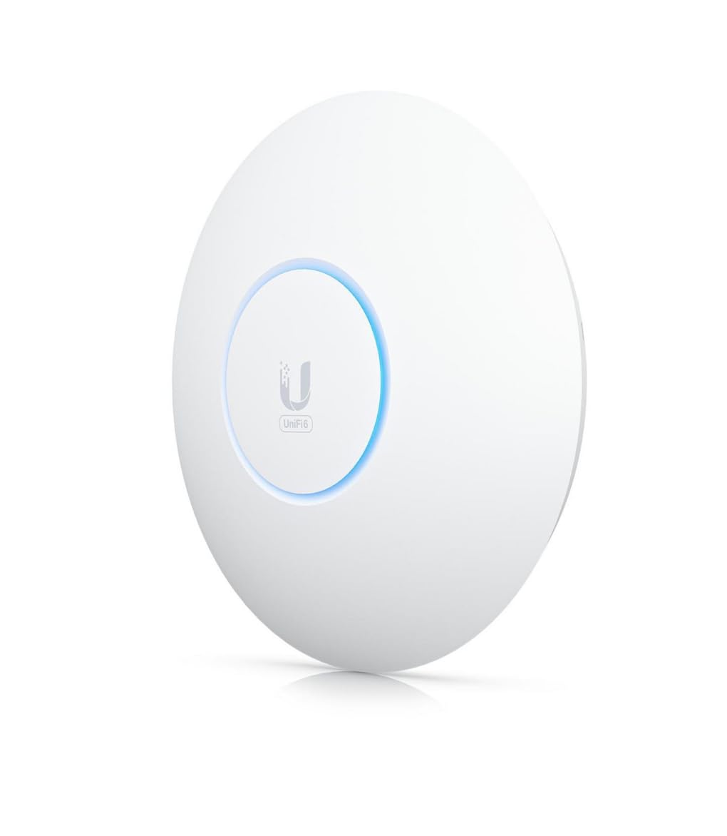 Zestaw punktów dostępowych 6E WiFi (2 sztuki) - Tri-Band (2,4/5/6 GHz), 10,2 Gb/s, 2,5 GbE PoE+, zestawy do montażu sufitowego - kompatybilny z instalacjami U6-Enterprise