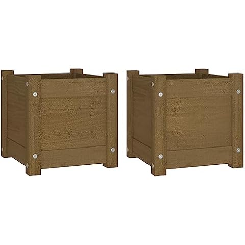 Jardinières en Bois de Pin vidaXL Cover