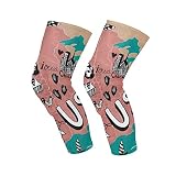 ZAUYA American United States Map Knee Braces for Knee Pain Women & Men,2 Pack Knee Brace for Knee Pa