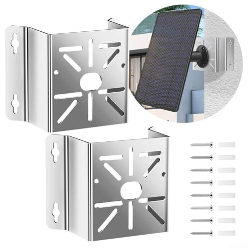 Support d'angle caméra de sécurité en acier inoxydable pour couverture de surveillance de coin - 7