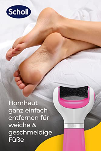 Foto von SCHOLL EXPERTCARE elektrischer Hornhautentferner Express Pedi für seidig weiche Füße – Rolle mit spezieller Form für die Ferse