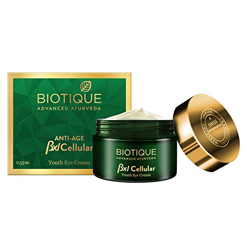 Image of Biotique Bxl Cellular Almond Youth Eye Cream, 15g