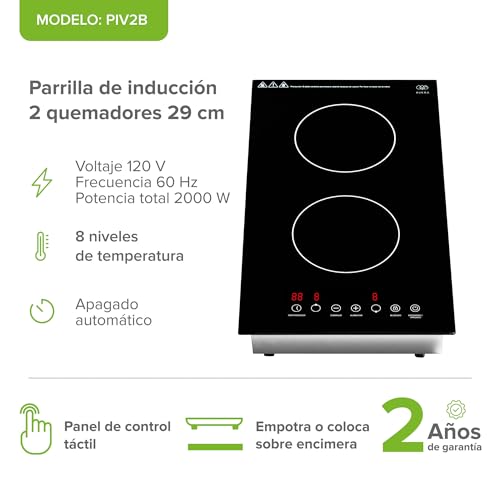 Opiniones y reviews de Parrilla de Induccion 2 Quemadores , listamos los 10 mejores. 27 Imagen adicional