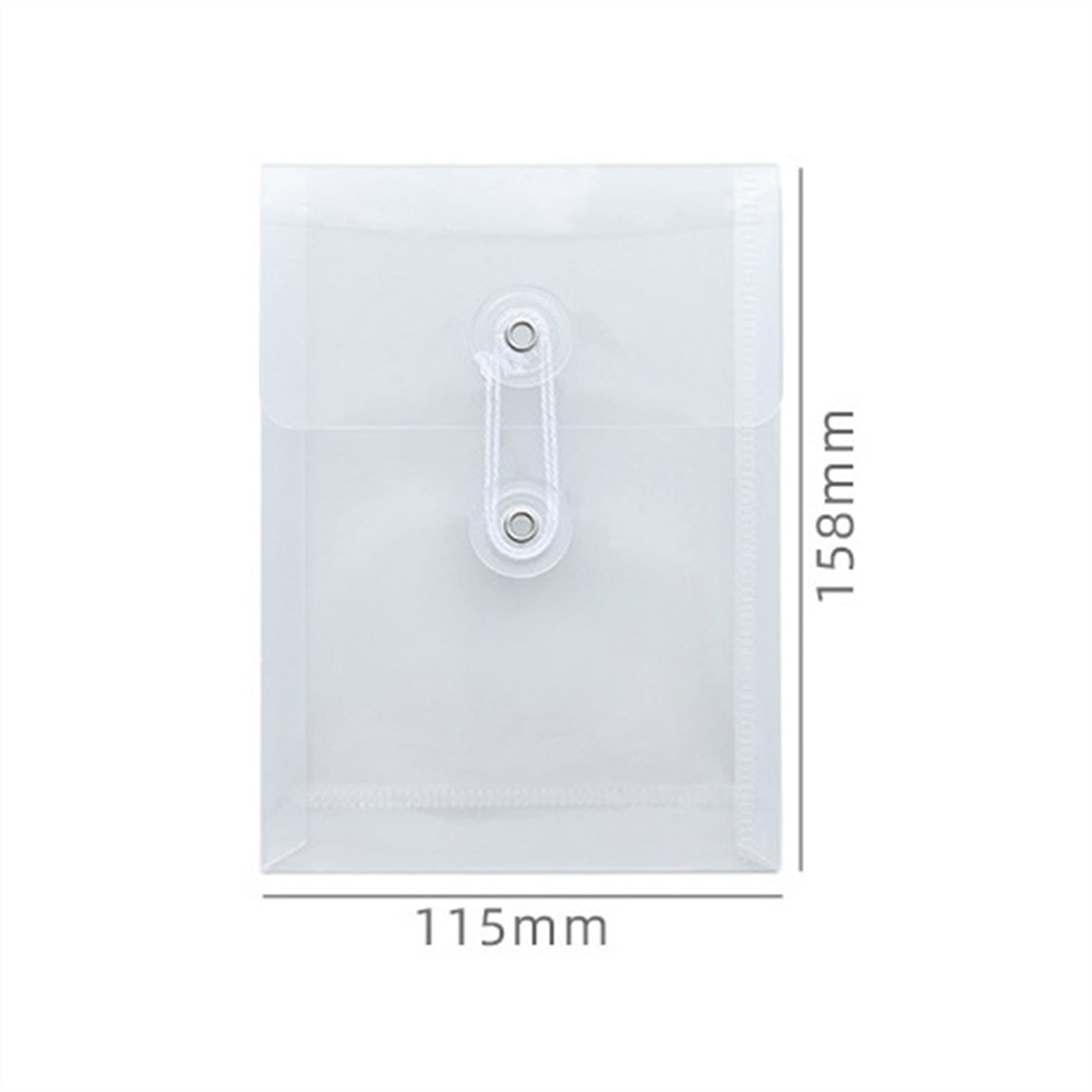 teczki na dokumenty, teczki na dokumenty, organizer na teczki w formacie Mini A6 PP wodoodporna przezroczysta torba na dokumenty na szkolne artykuły biurowe artykuły papiernicze 10 szt. Organizer na d