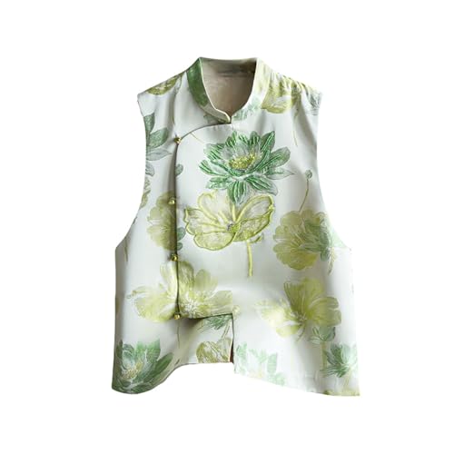 Chaleco de primavera para mujer ideal para eventos con estilo nacional chino 1